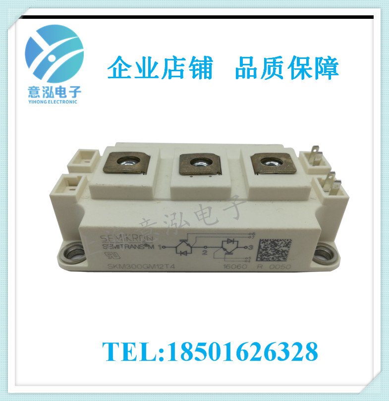 德國(guó)西門(mén)康（Semikron）SKM300GM12T4 全新 兩個(gè)IGBT集電極相連、庫(kù)存直銷(xiāo)